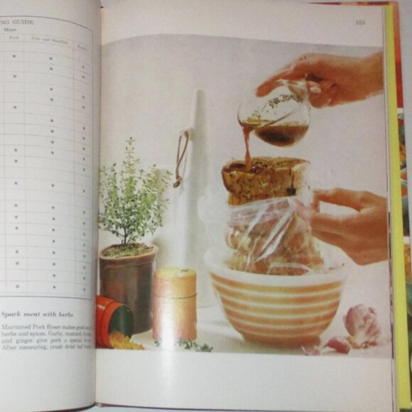 1969 Recipe Book Meat Cooking Cookbook Better Homes and Gardens Color Photos - Picture 4 of 6